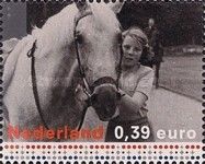 Princess Beatrix with a Horse, 1951