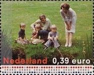 Princes Beatrix with Family, 1975
