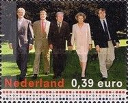 Queen Beatrix and Prince Claus with their Sons, 1999