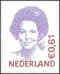 Queen Beatrix (1938-), Type 'Inversion' - Die Cut