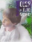 Child dressed up as angel