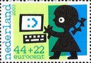 Girl at a computer