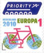 Bicycle with Globes as Wheels