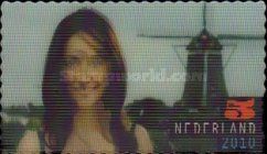 Carice van Houten and windmill