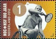 Esther Vergeer (wheelchair tennis, Athens 2004)