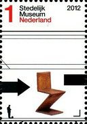 Gerrit Rietveld Zigzag Seat 9 prototype, first version), 193