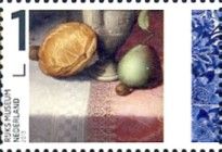 "Still Life with Cheese" by F.C. van Dijck