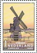 The Hiemerter Mill in Burgwerd (Friesland)