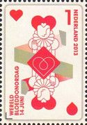 Playing Card Hearts Queen