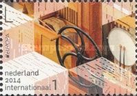 The street organ, The Drie Pruiken, with organ wheel, large 