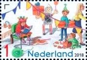 Birthday postage stamps
