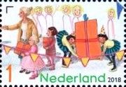 Birthday postage stamps