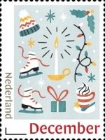 December Stamps 2018 (Traditional Gum)