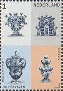 Delftware Tulip Vases