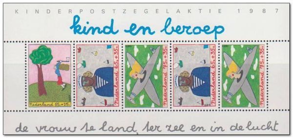 Child and Profession, Children Stamps