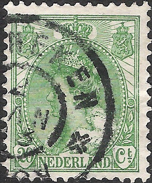 Queen Wilhelmina (1880-1962) - missing Perforation