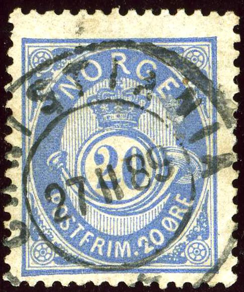 Posthorn - 20 mm (Plate II - type 1)