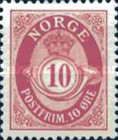 Posthorn- NORGE in Roman Capitals