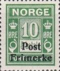 Postage due with surcharge