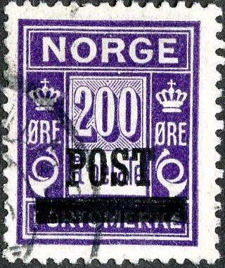Postage due with surcharge