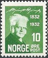 Bjørnstjerne Martinius Bjørnson (1832 1910) writer