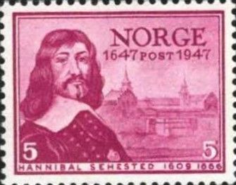 Hannibal Sehested (1609-66) founder Norwegian Post