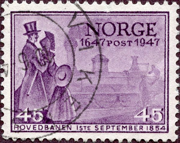 First Norwegian railways