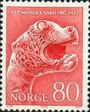 "Academic" animal head, archeological find in Oseberg