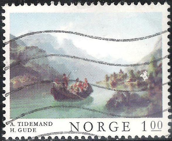 Bridal Journey in Hardanger, by Adolph Tidemand & Hans Gude