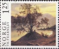 Slindrebirken by Thomas Fearnley (1839)
