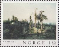 Skogtjern i Nedre Telemark, Herman August Cappelen (1852)