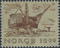 Statfjord A Oilrig