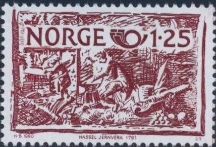 Norden- Old Applied 19th Century Art