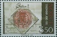King Christian VII's signature and seal Tromsø 200 years