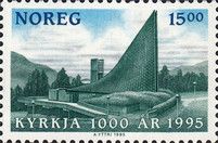 Slettebakken Church, Bergen, 1970