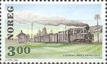 Steam train, Urskog-Holand line