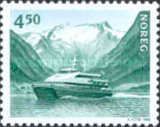 Motorship "Kommandoren" in Sognefjord (1991)