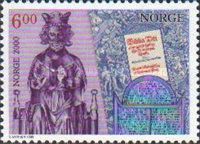 Norway 2000: Statue of St. Olav