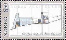 Ivar Aasen Center, Orsta, by Sverre Fehn