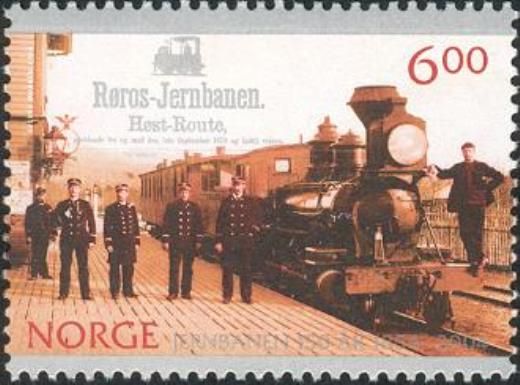 Steam Locomotive at Koppang Station