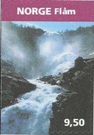 Kjosfossen Waterfall near Flam