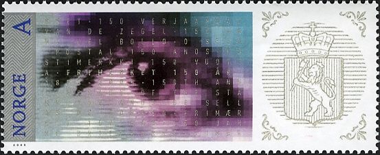 150 Years of Norwegian stamps