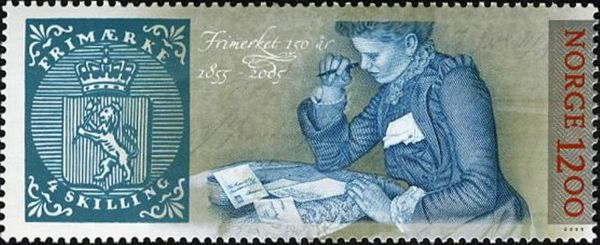 150 Years of Norwegian stamps