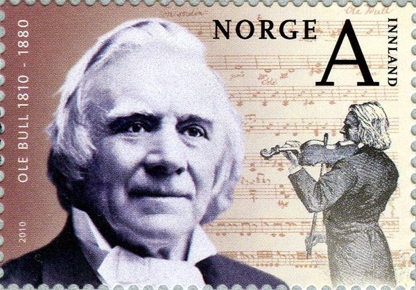 Bicentenary of Birth of Ole Bull (1810-1880), violinist