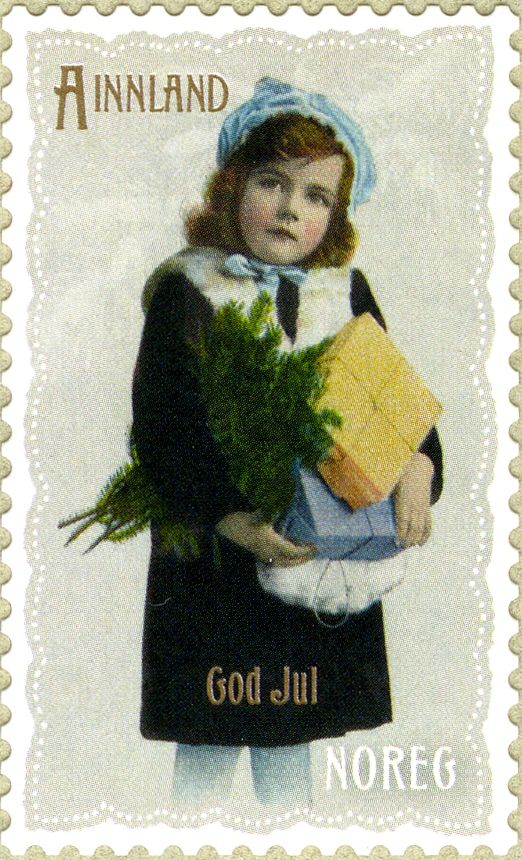 Girl Holding Christmas Present