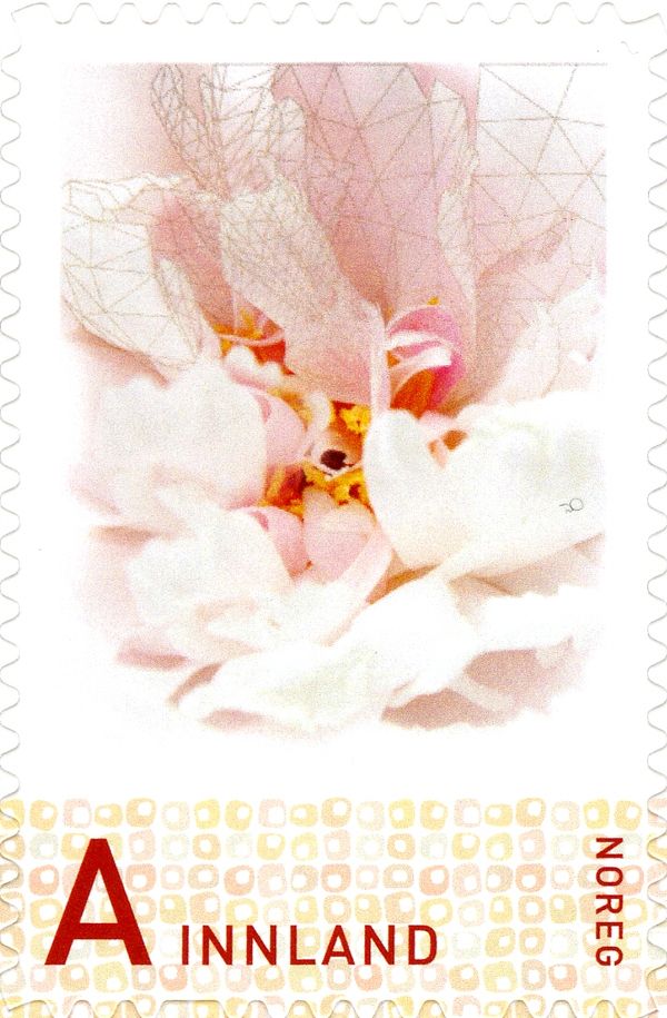 Personalised stamps – Peony