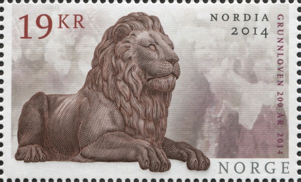 Lion and the 17th of May Parade, from m/s