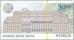Norges Bank building in Oslo
