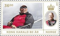 King Harald 80 Year