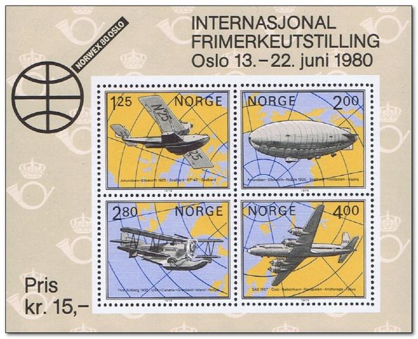 Intl. Stamp Exhibition NORWEX, 1980, Oslo